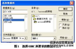 Visual C++中用MFC ODBC操作Access数据库