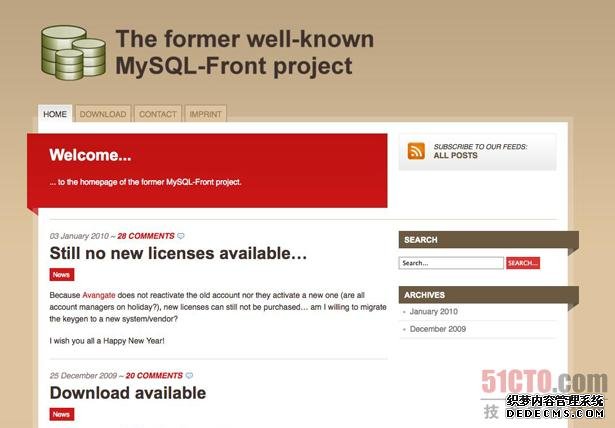 MySQL Front