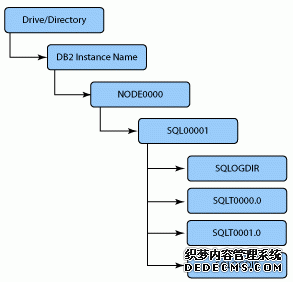 DB2 UDB 数据库结构