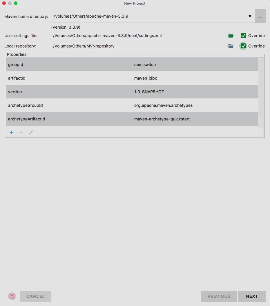 选择相应maven文件位置